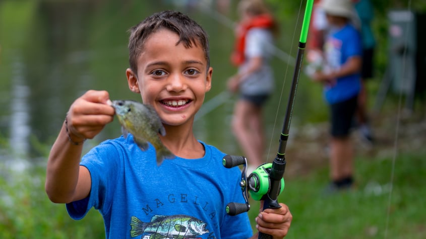 Fishing boy