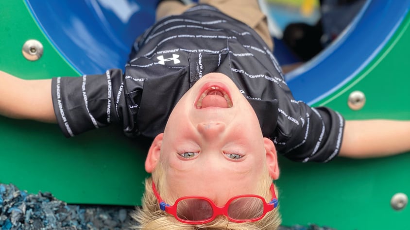 MPCS Pk kid upside down playground