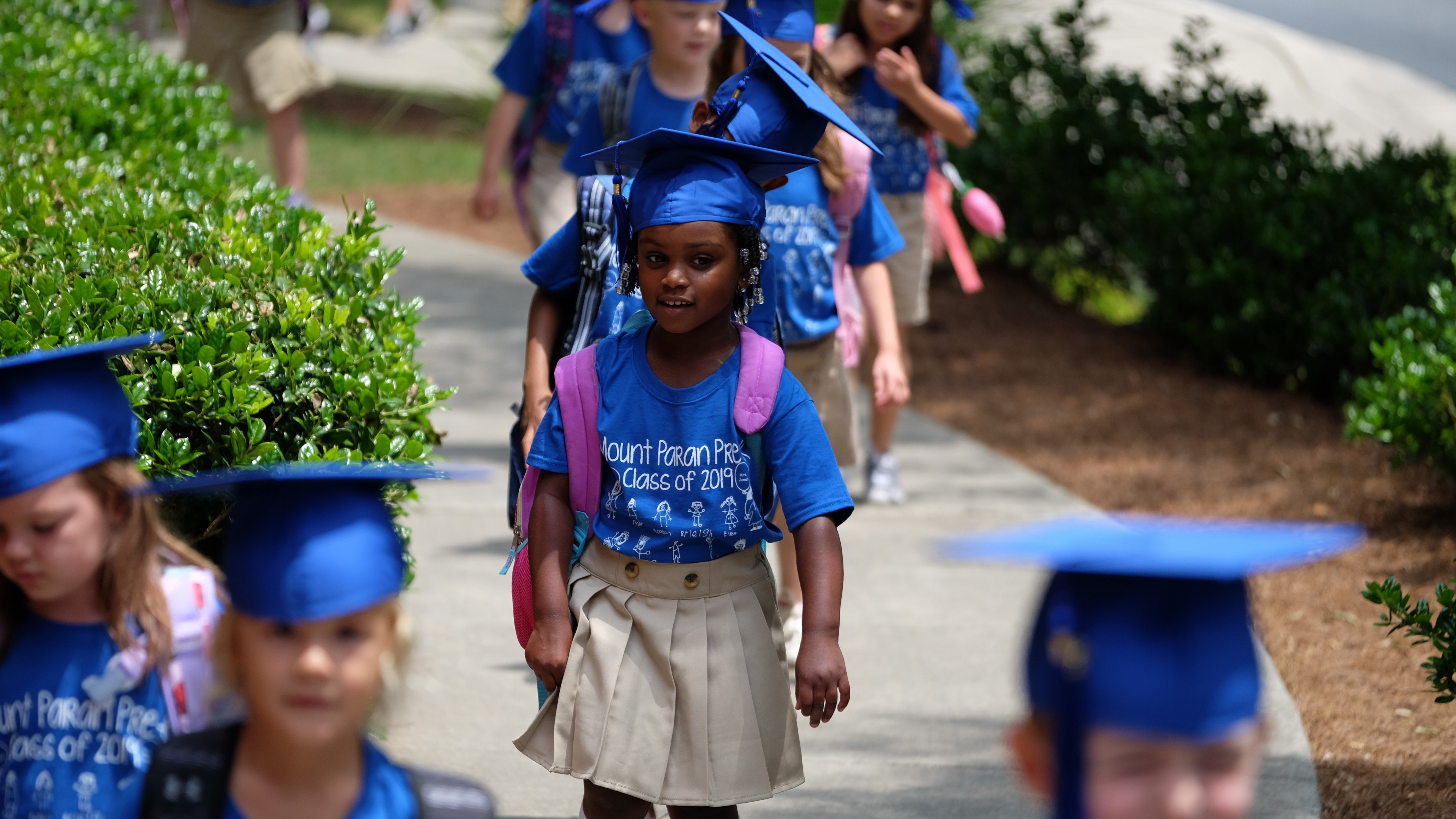 Preschool Graduation lineup